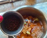A picture of step 3 of Kahava Chungu (Traditional Kenyan Spiced Bitter Coffee).