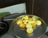 A picture of step 7 of Sindhi Aalu took.