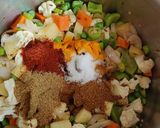 વેજ બિરયાની Veg Biryani Recipe in Gujarati રેસીપી સ્ટેપ2ફોટો