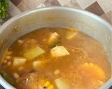 A picture of step 4 of Tamarind Vegetable Soup with Ground Spices.