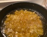 Foto del paso 5 de la receta: Budín de zapallo italiano con papas fritas
