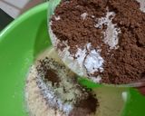 Foto langkah ke 3 dari resep Mochi Cake Coklat Lumer (1 Telur).