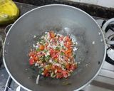 A picture of step 4 of Dal khichdi.