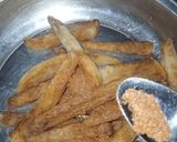 A picture of step 18 of Haleem Fries.