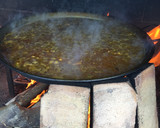 Foto del paso 4 de la receta: Arroz con bacalao y garbanzos