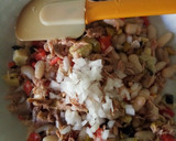 Foto del paso 3 de la receta: Alubias de bote en ensalada con alcachofas y burrata