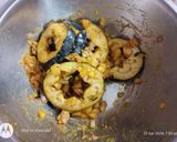 A picture of step 2 of Baked cheesy cauliflower and brinjal.