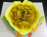 A picture of step 7 of Leftovers torai with aloo ki bujia.