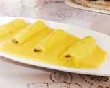 A picture of step 11 of Mango Rabdi With Chocolate Dry Fruit Roll.