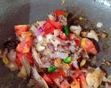 A picture of step 7 of Chana masala pulao.