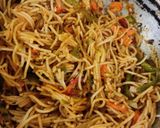 A picture of step 5 of Mix vegetable spaghetti.