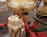 A picture of step 4 of Ice cream coffee shake.