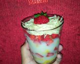Foto langkah ke 5 dari resep Olahan Strawberry~Dessert Cream Cheese Strawberry.