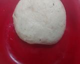 A picture of step 5 of Kabuli chana with poory achar.