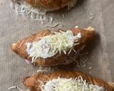 Une image de l'étape 5 de Croissants jambon béchamel.