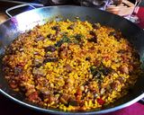Foto del paso 4 de la receta Arroz con churrasco y pollo al curry con aroma de tomillo