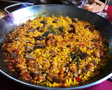 Foto del paso 4 de la receta: Arroz con churrasco y pollo al curry con aroma de tomillo