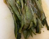 A picture of step 5 of Chiles en Rajas with Cream.