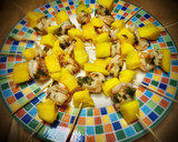 Foto del paso 3 de la receta: Brocheta de ceviche de langostino