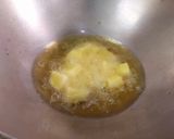A picture of step 1 of Falahari Khatta Mitha Kaddu Aloo Sabzi.