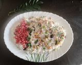 A picture of step 3 of Curd Rice.