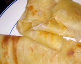 A picture of step 8 of Soft layered Carrot chapatis.