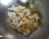 A picture of step 2 of Samak rice upma navratri special.