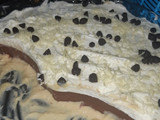 Puding coklat whippy cream vla vanila custard