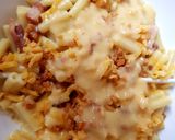 A picture of step 6 of My Bacon Lardens & Macaroni Cheese.