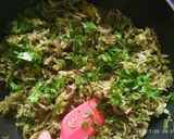 A picture of step 8 of Coriander masala rice.