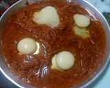 A picture of step 3 of Shakshouka.