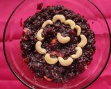 A picture of step 13 of Beetroot halwa.