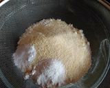 A picture of step 2 of Semolina Rainbow Cake.