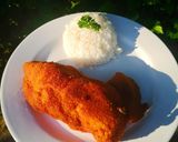 Aszalt paradicsommal, füstölt sajttal és kecske sajttal töltött recept fázis 5 fotója