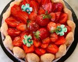 Une image de l'étape 5 de Charlotte aux fraises.