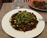 Foto del paso 9 de la receta: Tagliatelle de espinaca con hígado de pollo al Oporto