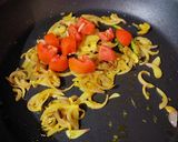 A picture of step 4 of Prawns Pulao.