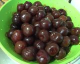 Une image de l'étape 1 de Pudding aux cerises et vanille.