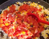 Une image de l'étape 2 de Casserole de riz à la mexicaine facile.