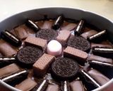 صورة لخطوة 1 من وصفة تشيز كيك اوريو 🥰فنو🥰سهل
