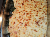 Espárragos trigueros gratinados al horno