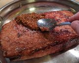 A picture of step 6 of Guinness braised corned beef.