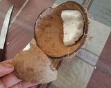 Foto del paso 4 de la receta: Leche o bebida de coco casera hecha con coco fresco