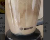 A picture of step 4 of Banana and Nutella smoothie.