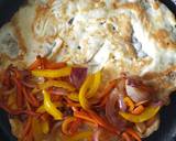 Onion Carrot Stuffed Omelette recipe step 4 photo