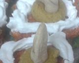A picture of step 5 of Tri colour halwa.