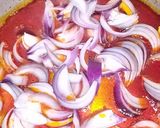 A picture of step 1 of Agushi soup.