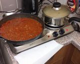 A picture of step 5 of Ragu / bolognese.