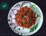 A picture of step 6 of Vegetable Hakka Noodles.