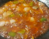 A picture of step 5 of Street style Chilli Upma Bytes - Indo Chinese Fusion.